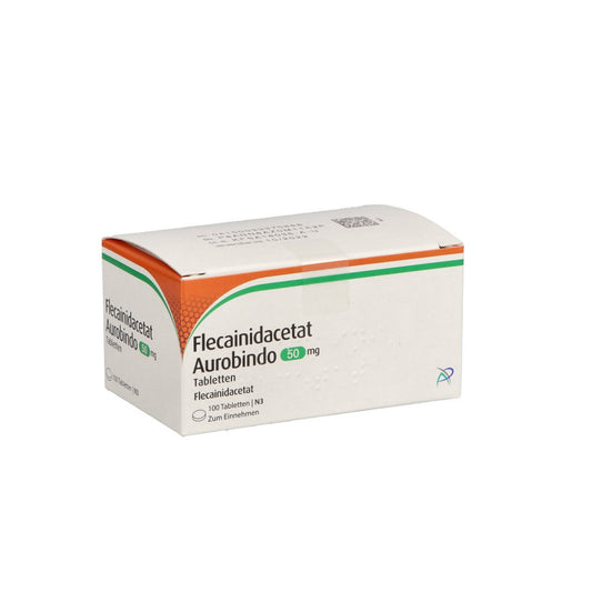 Flecainidacetat Aurobindo 50 Mg Tabletten (100 stk)