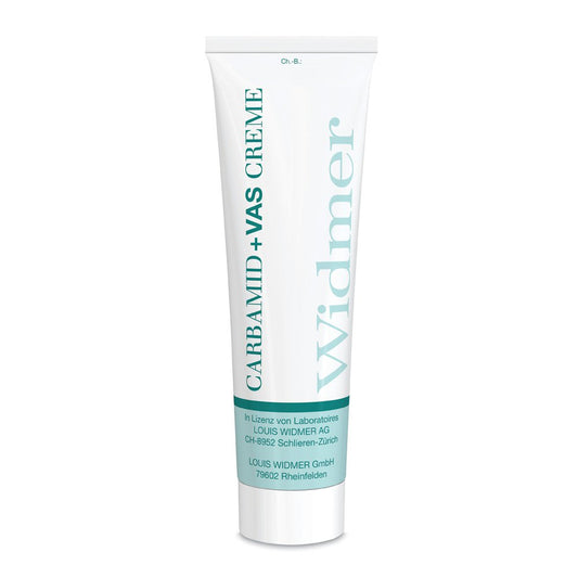 Das Produktfoto zeigt Widmer Carbamid + Vas Creme (100 g) PZN 03350433