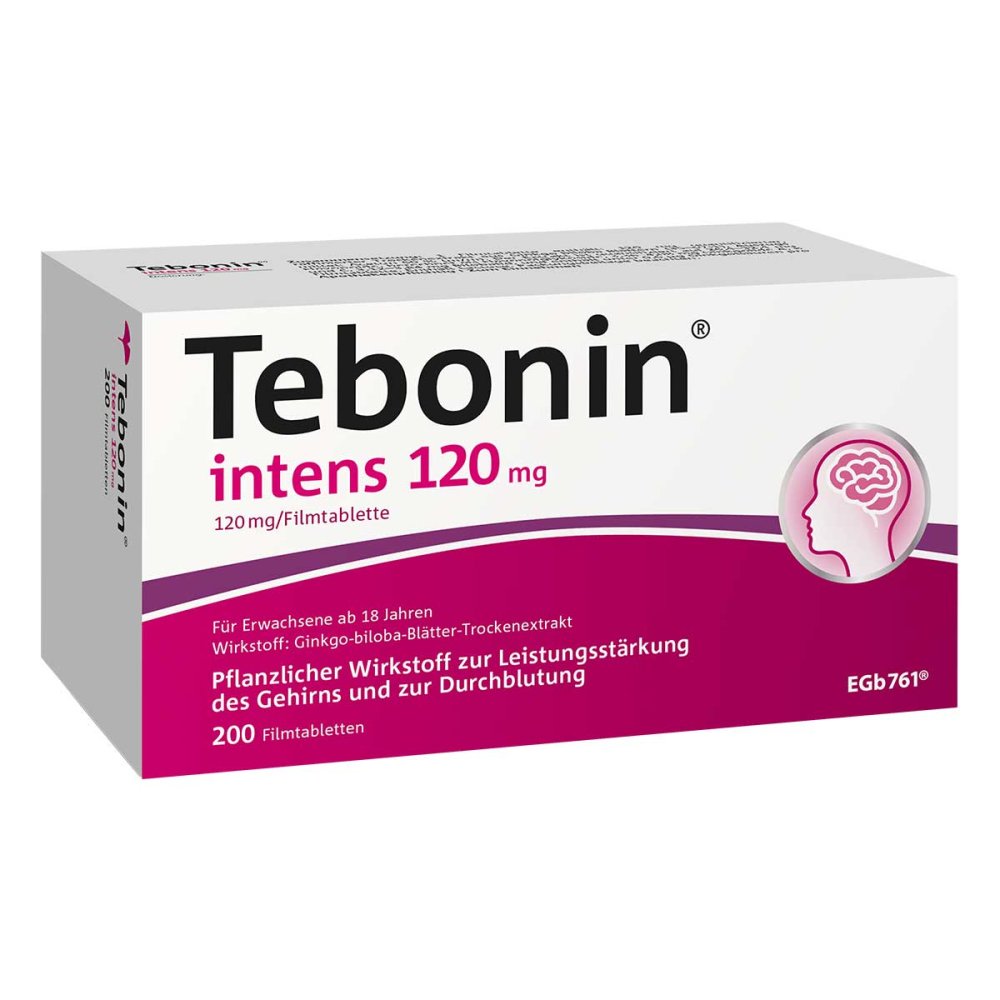 Tebonin Intens 120 Mg Filmtabletten (200 stk)