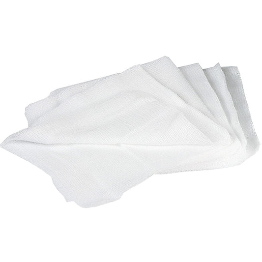 Das Produktfoto zeigt Vliesstoff-Kompressen Unsteril 5x5 Cm 4fach (100 stk) PZN 03389719
