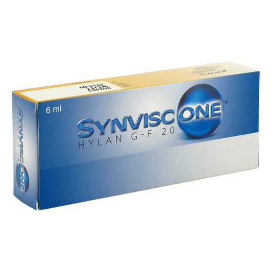 Das Produktfoto zeigt Synvisc One Spritzampullen (1 stk) PZN 03390734