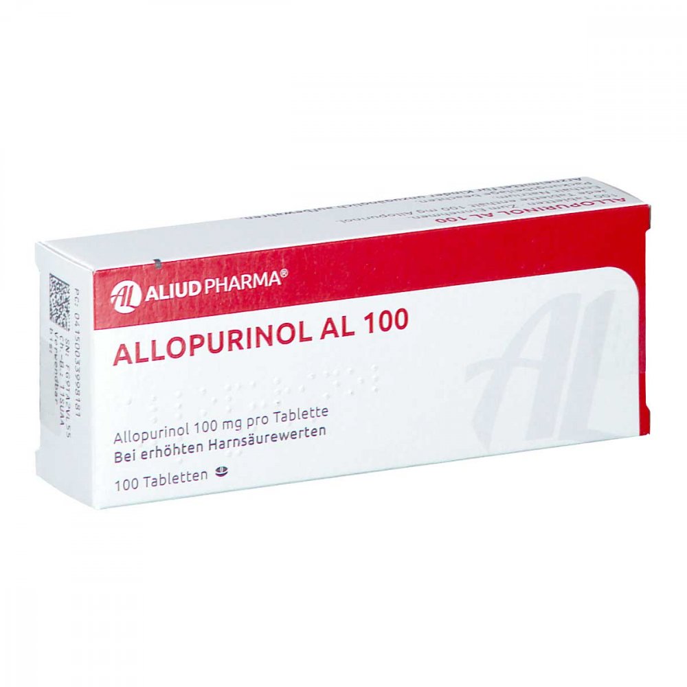 Allopurinol Al 100 Tabletten (100 stk)