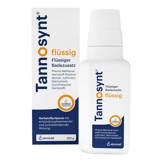 Das Produktfoto zeigt Tannosynt Flüssig (250 g) PZN 03403394