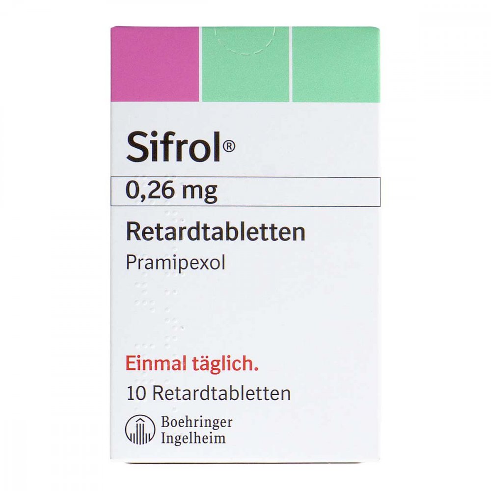 Sifrol 0,26 Mg Retardtabletten (10 stk)