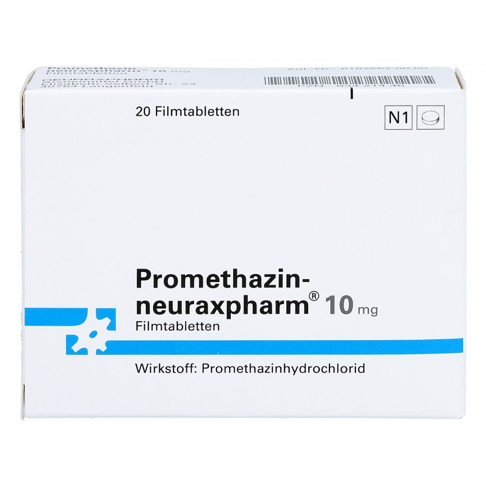 Promethazin-Neuraxpharm 10 Mg Filmtabletten (20 stk)