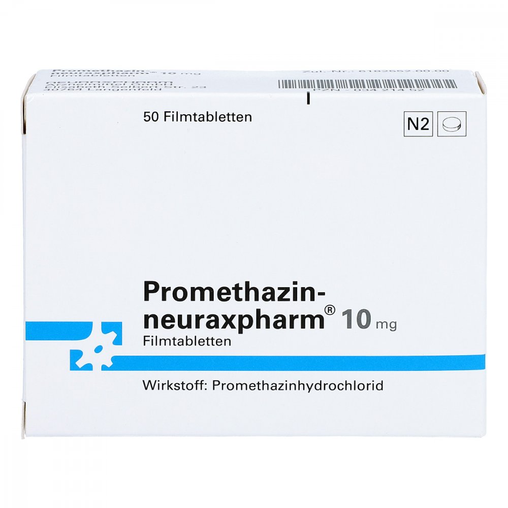 Promethazin-Neuraxpharm 10 Mg Filmtabletten (50 stk)