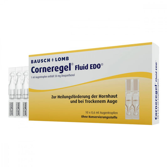 Corneregel Fluid Edo Augentropfen (10X0.6 ml)