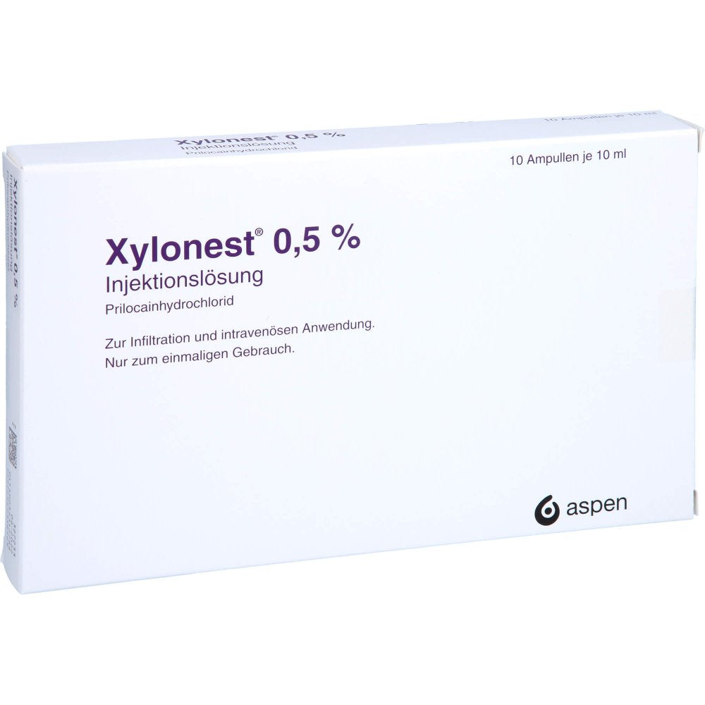 Xylonest 0,5% Luerfit Ampullen Injektionslösung (10X10 ml)