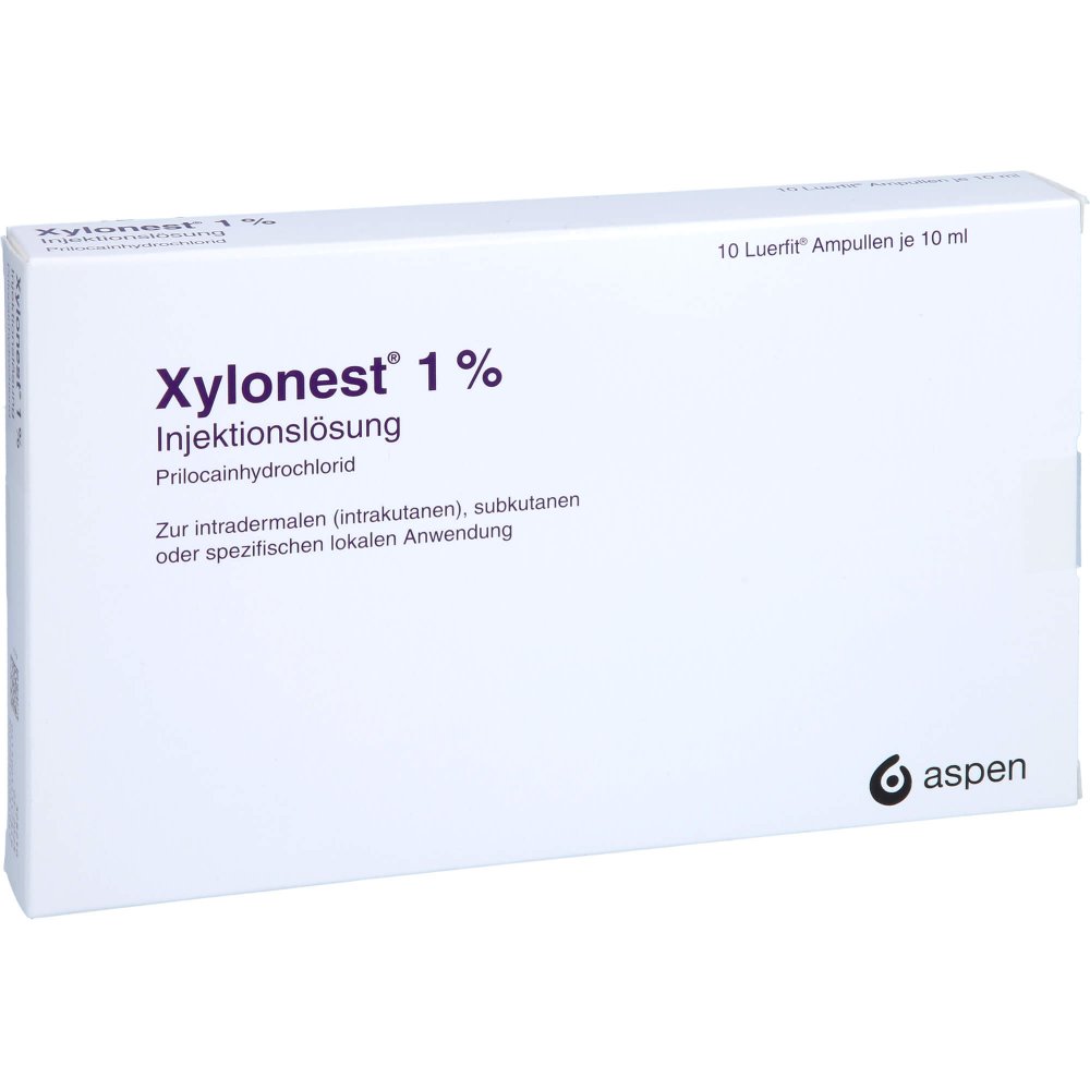Xylonest 1% Luerfit Ampullen Injektionslösung (10X10 ml)