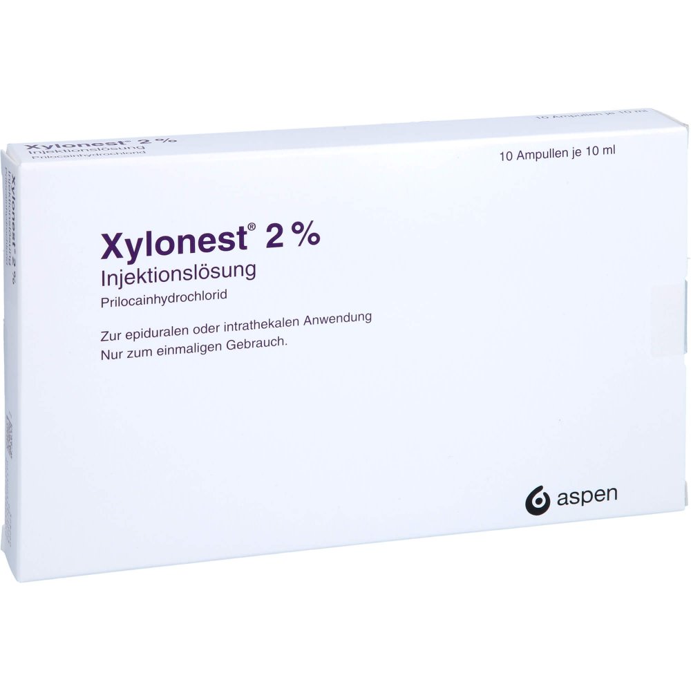 Xylonest 2% Luerfit Ampullen Injektionslösung (10X10 ml)