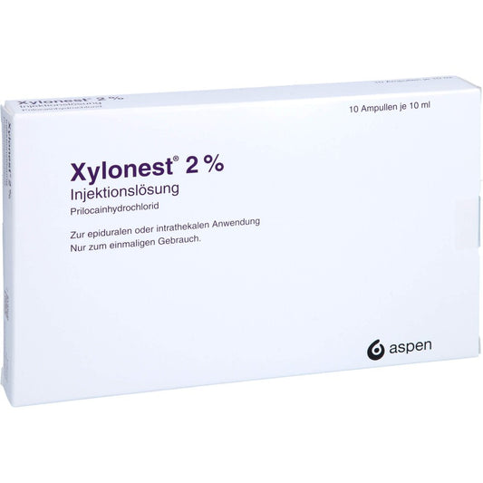Xylonest 2% Luerfit Ampullen Injektionslösung (10X10 ml)