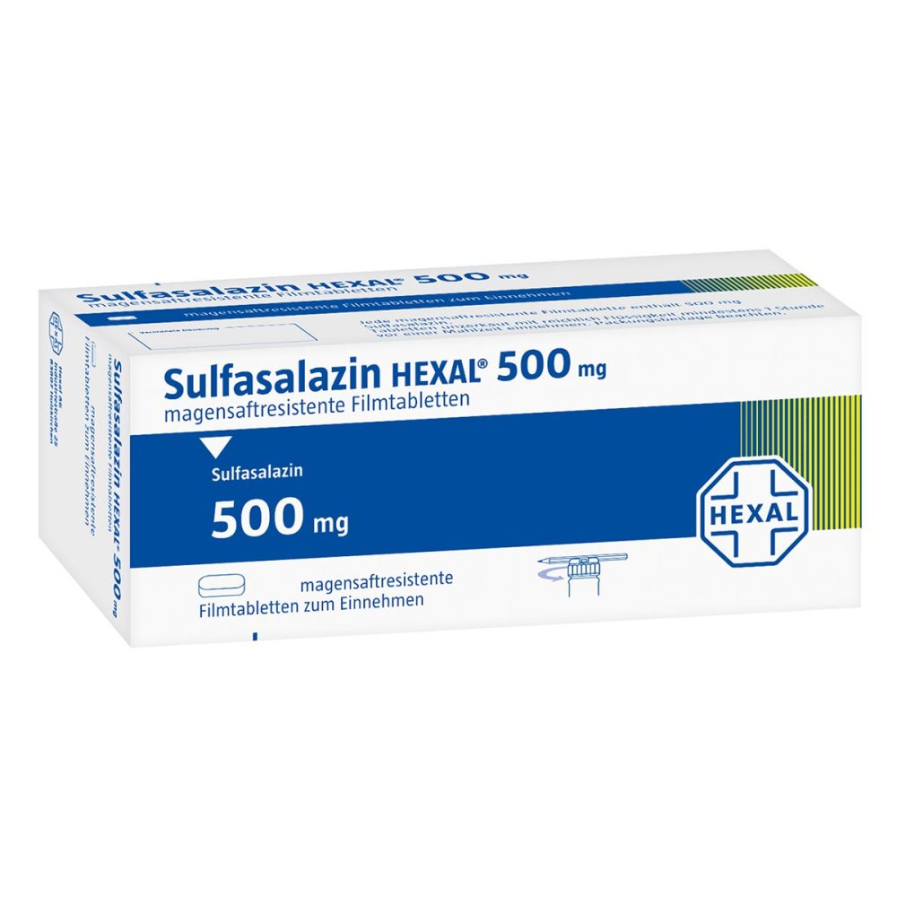 Sulfasalazin Hexal 500 Mg Magensaftr.Filmtabletten (300 stk)