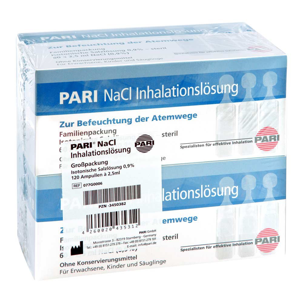 Pari Nacl Inhalationslösung Ampullen (120X2.5 ml)