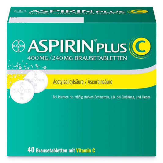 Aspirin Plus C Brausetabletten (40 stk)