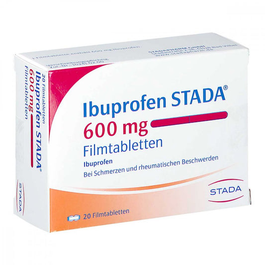 Ibuprofen Stada 600 Mg Filmtabletten (20 stk)