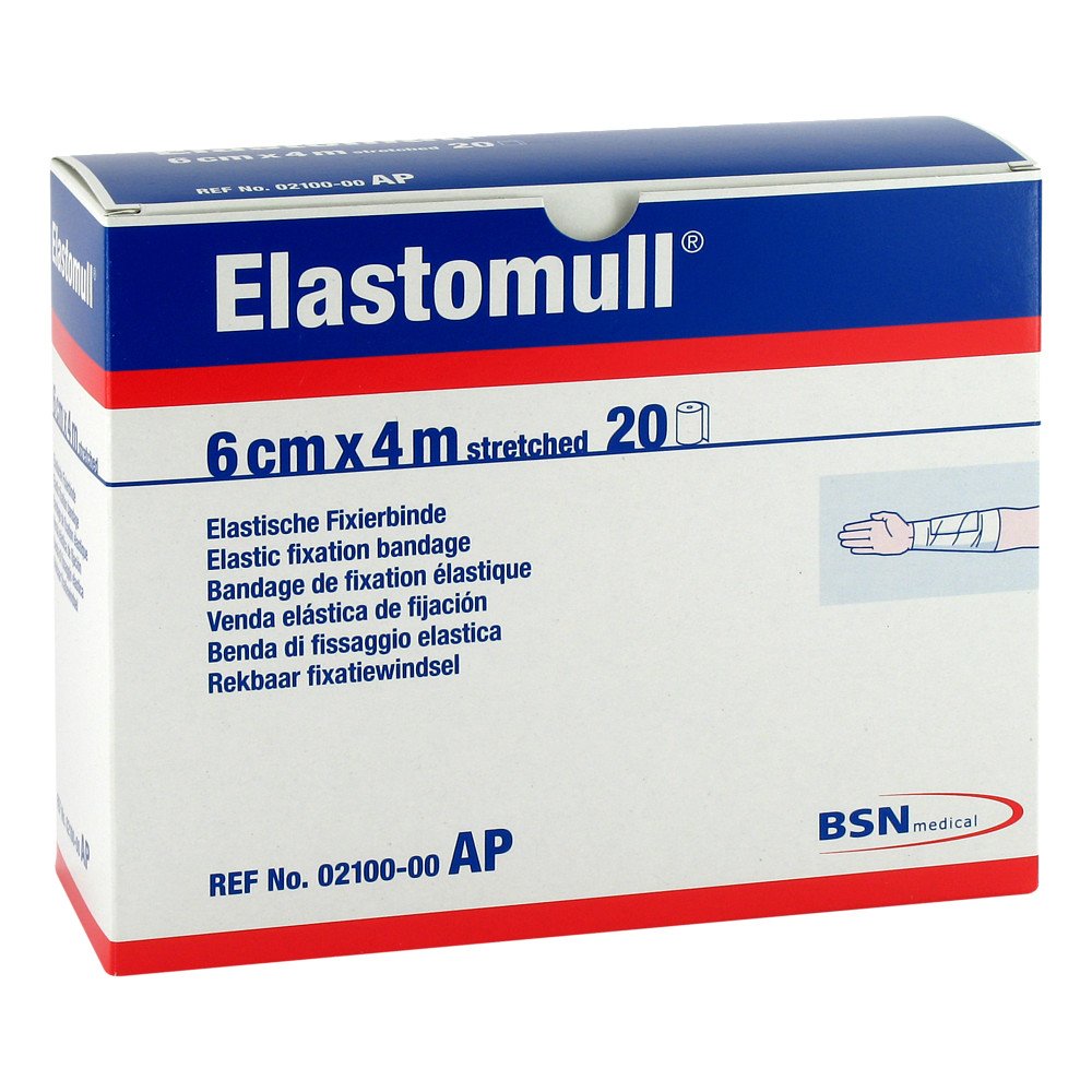 Elastomull 6 Cmx4 M Elast.Fixierb.2100 (20 stk)