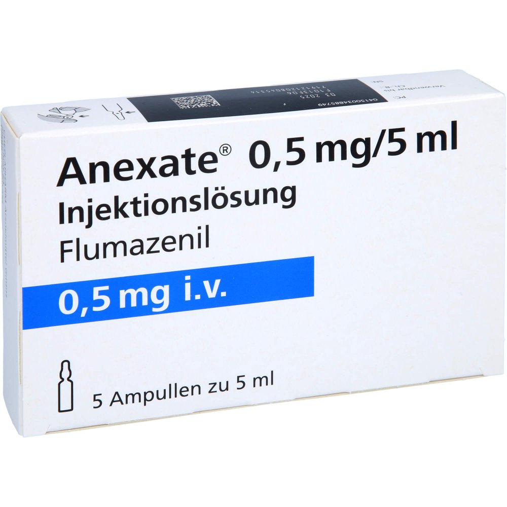 Anexate 0,5 Mg/5 Ml Injektionslösung (5X5 ml)