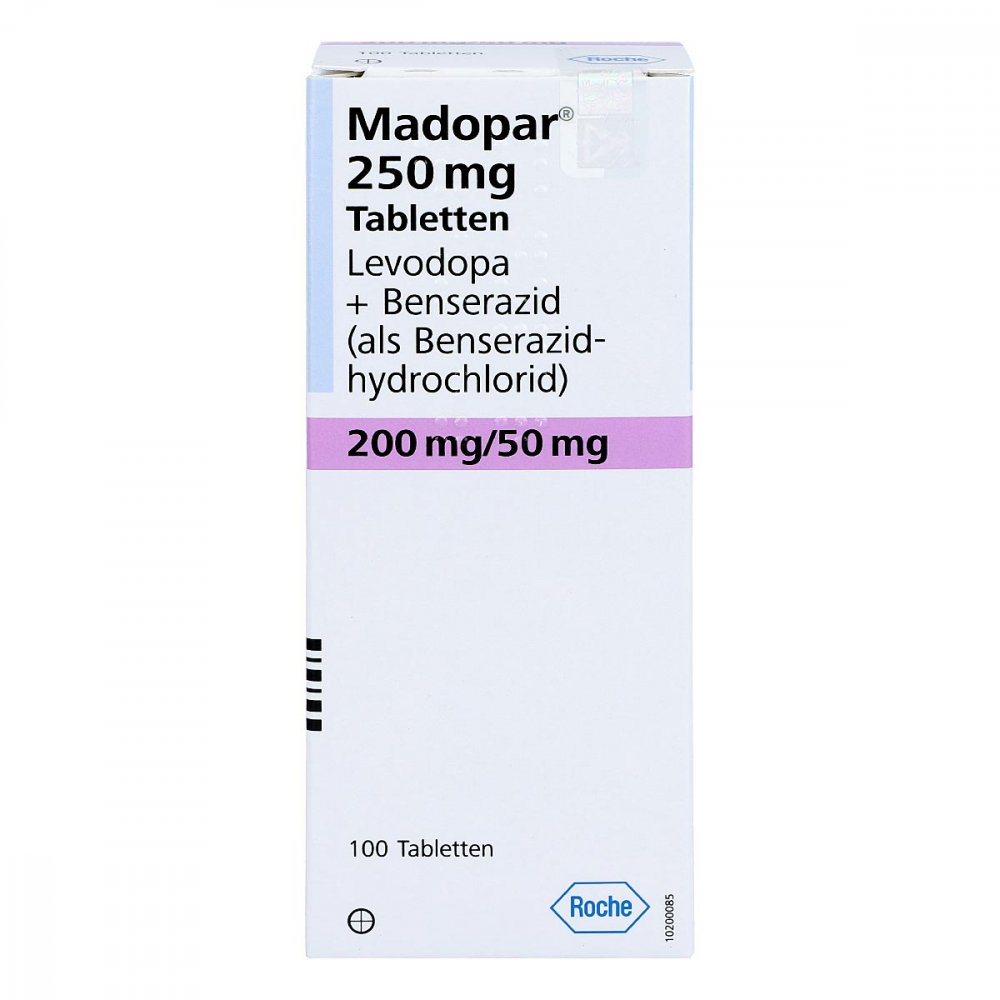 Madopar 250 Tabletten (100 stk)