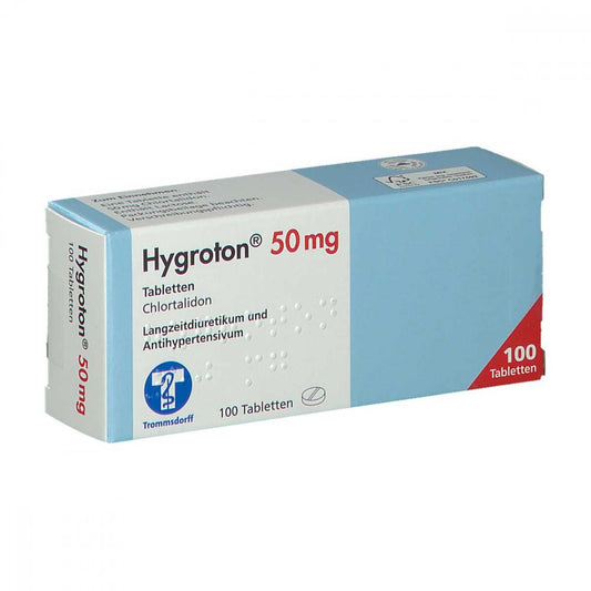 Hygroton 50 Mg Tabletten (100 stk)
