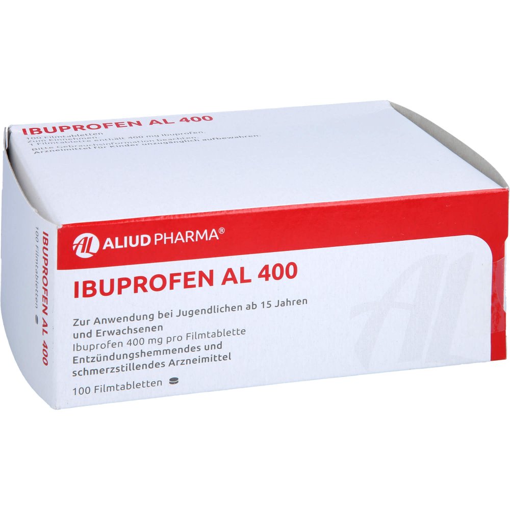 Ibuprofen Al 400 Filmtabletten (100 stk)
