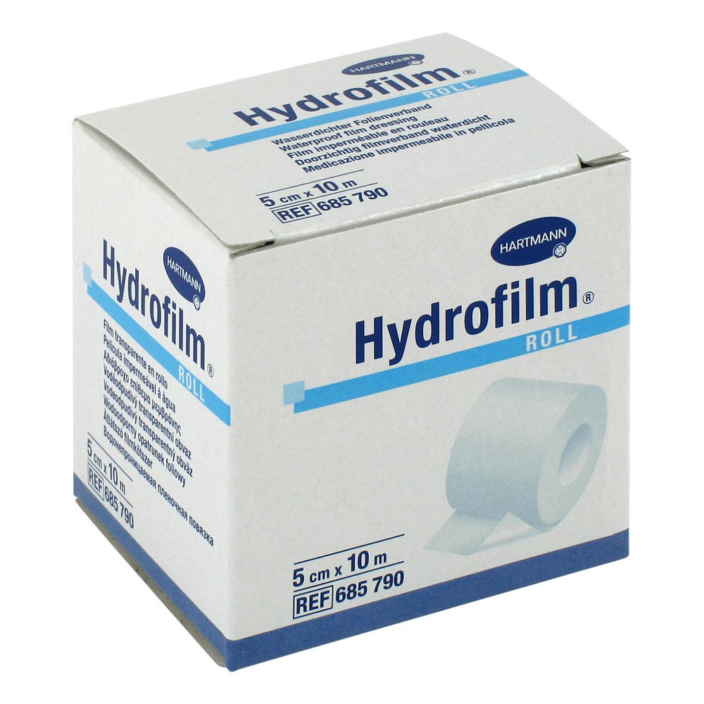 Das Produktfoto zeigt Hydrofilm Roll Wasserdichter Folienverb.5 Cmx10 M (1 stk) PZN 03535925