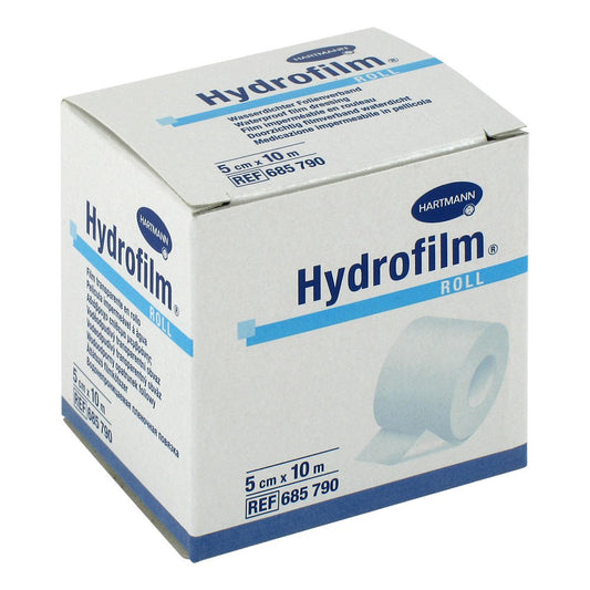 Das Produktfoto zeigt Hydrofilm Roll Wasserdichter Folienverb.5 Cmx10 M (1 stk) PZN 03535925