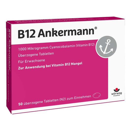 B12 Ankermann Überzogene Tabletten (50 stk)
