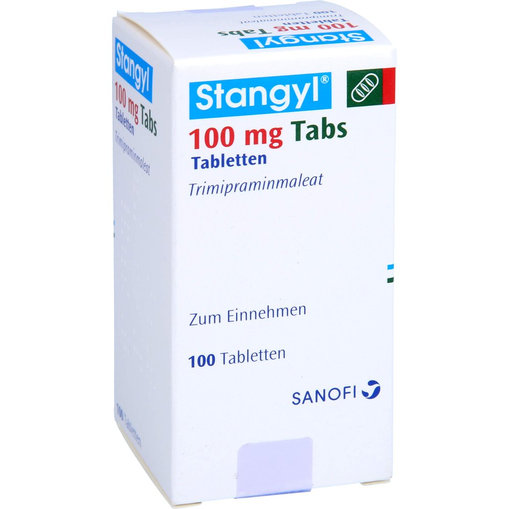 Das Produktfoto zeigt Stangyl 100 Tabs Tabletten (100 stk) PZN 03547621