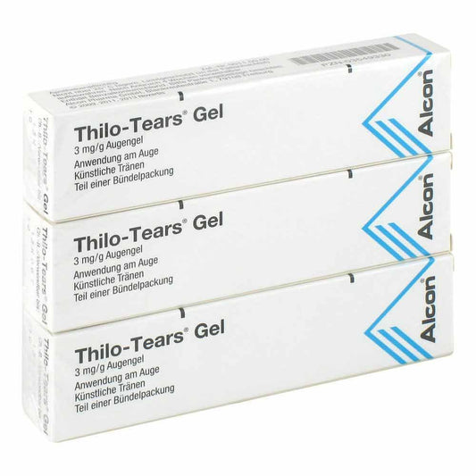 Das Produktfoto zeigt Thilo Tears Augengel (3X10 g) PZN 03549330