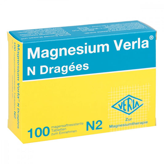 Magnesium Verla N Dragees (100 stk)