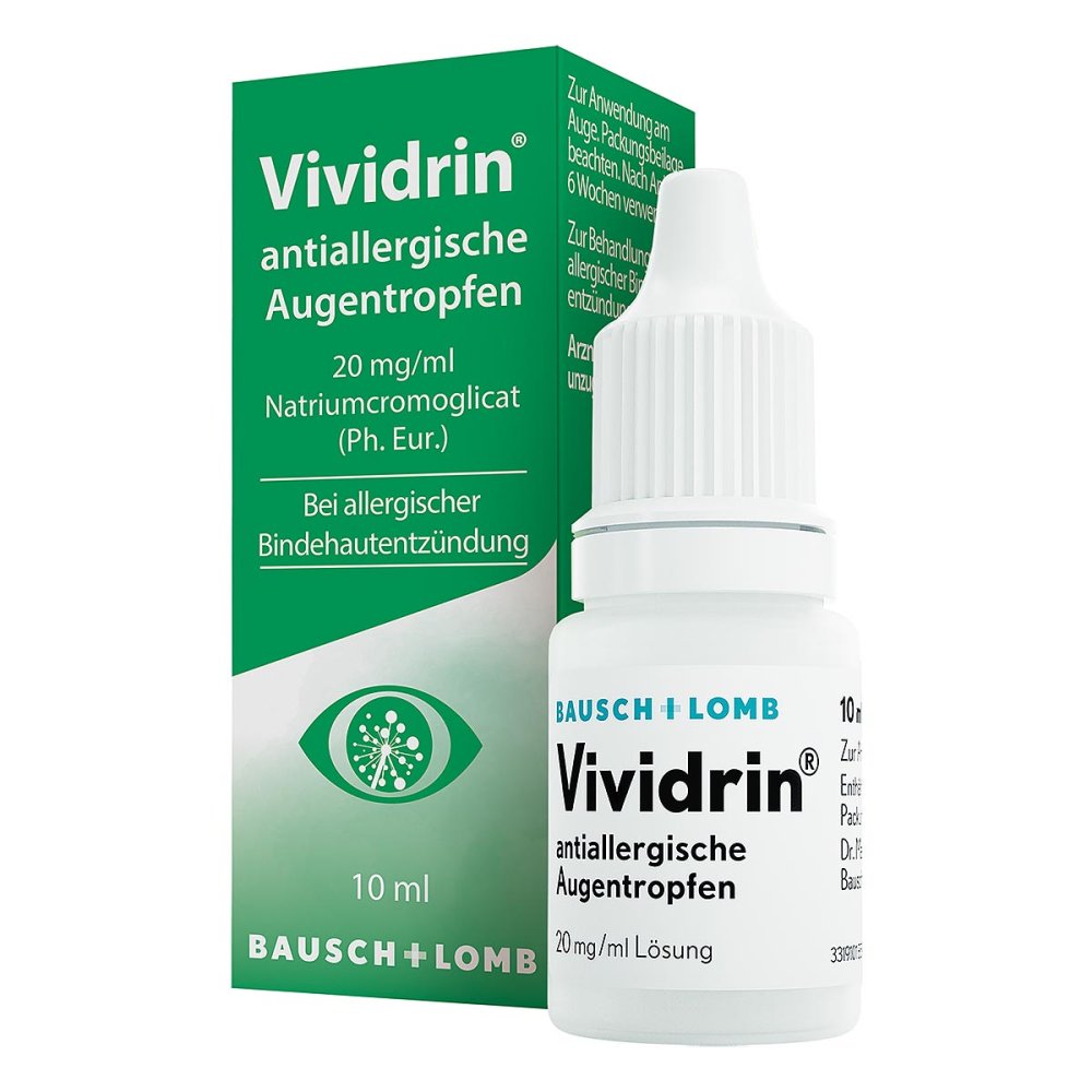 Vividrin Antiallergische Augentropfen (10 ml)