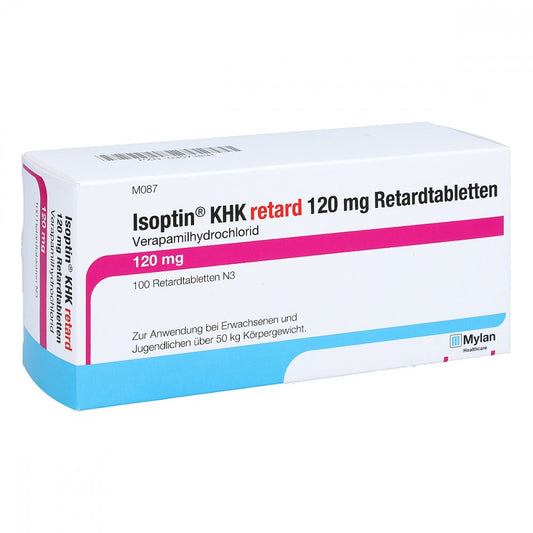 Isoptin Khk Retard 120 Mg Tabl. (100 stk)