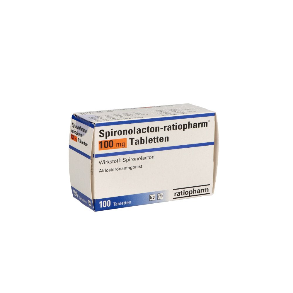 Spironolacton-Ratiopharm 100 Mg Tabletten (100 stk)