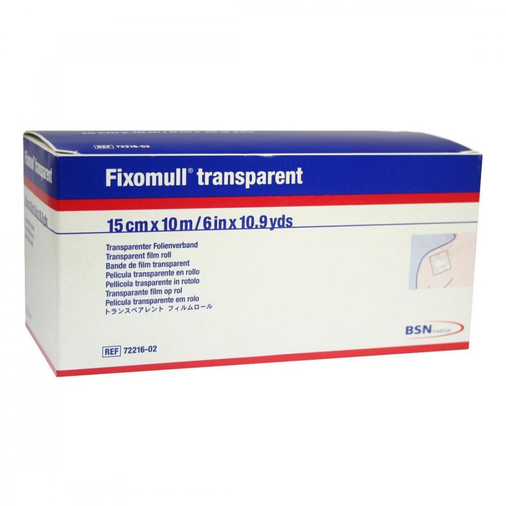 Fixomull Transparent 15 Cmx10 M (1 stk)