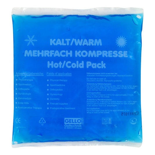 Das Produktfoto zeigt Kalt-Warm Mehrfachkompresse 13x14 Cm Lose (1 stk) PZN 03645074