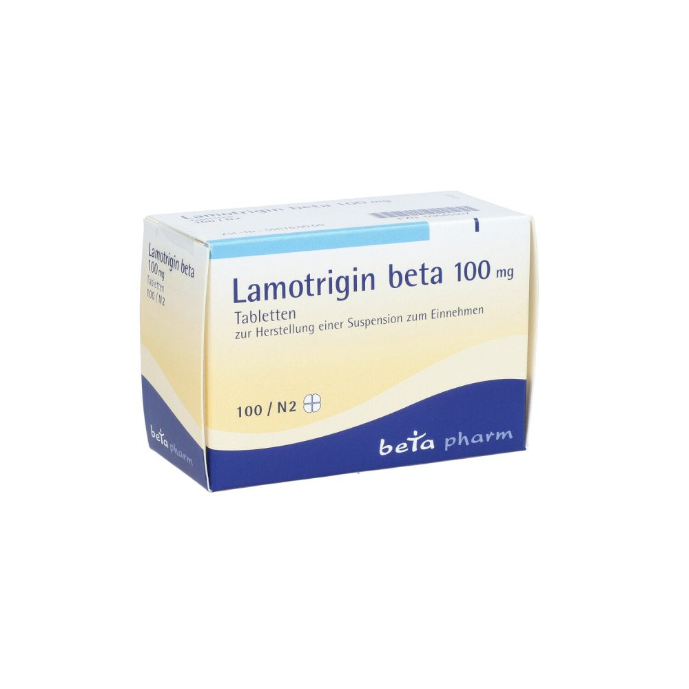 Lamotrigin Beta 100 Mg Tabl.Z.Herst.E.Susp.Z.Einn. (100 stk)