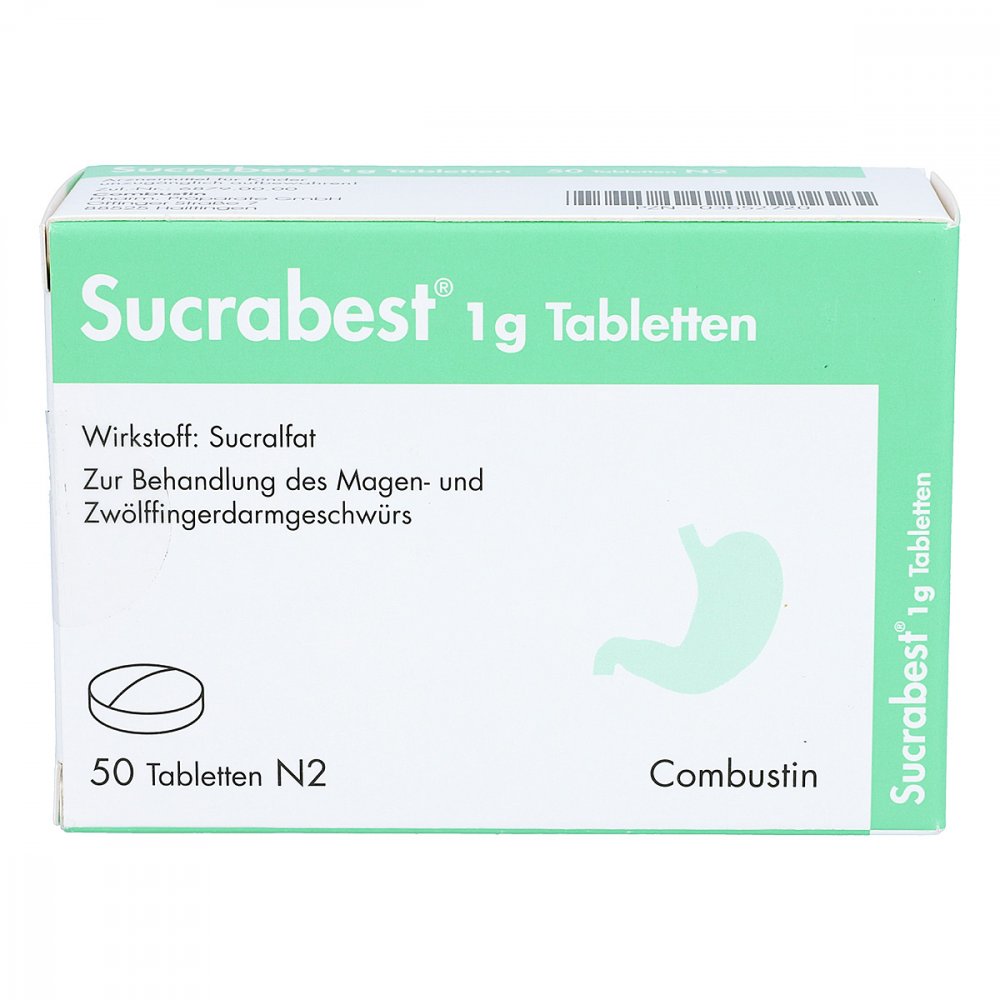 Das Produktfoto zeigt Sucrabest Tabletten (50 stk) PZN 03652720