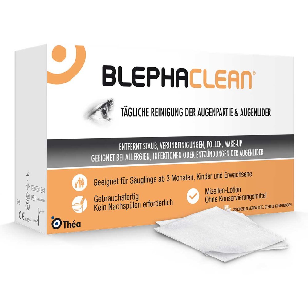 Blephaclean Kompressen Sterile (20 stk)