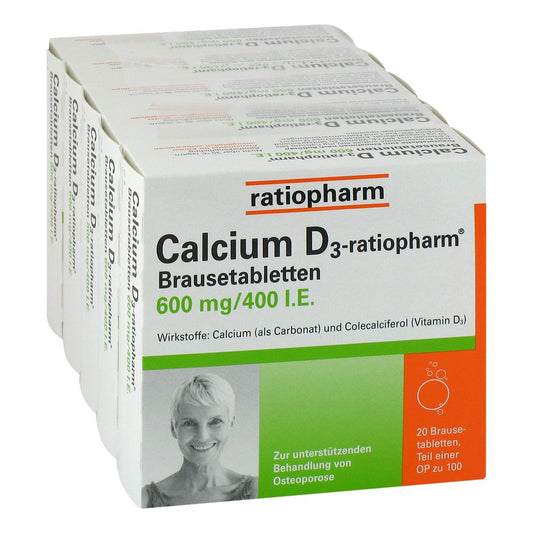 Calcium D3-Ratiopharm Brausetabletten (100 stk)