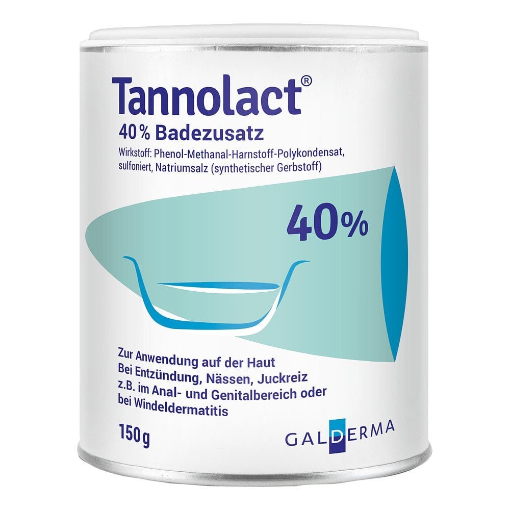 Das Produktfoto zeigt Tannolact Badezusatz (150 g) PZN 03669413