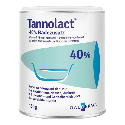 Das Produktfoto zeigt Tannolact Badezusatz (150 g) PZN 03669413