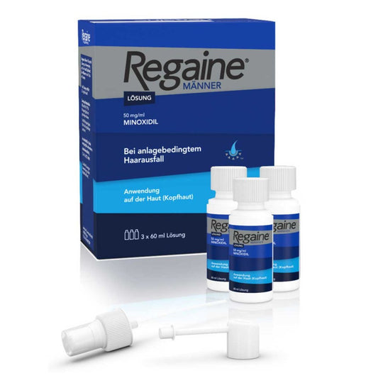 Regaine Männer 50 Mg/Ml Lsg.Z.Anw.A.D.Kopfhaut (3X60 ml)