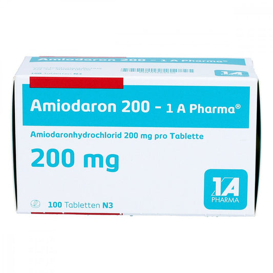 Amiodaron 200-1a Pharma Tabletten (100 stk)