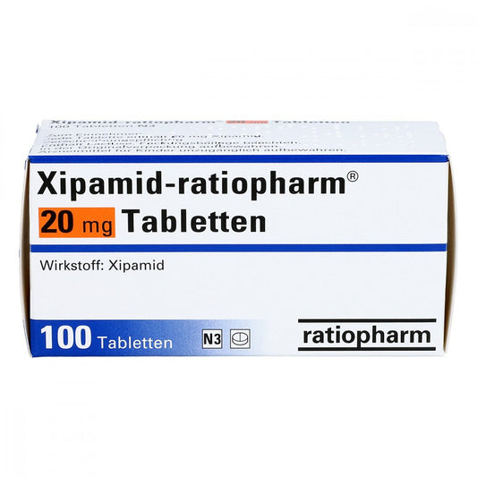 Xipamid-Ratiopharm 20 Mg Tabletten (100 stk)
