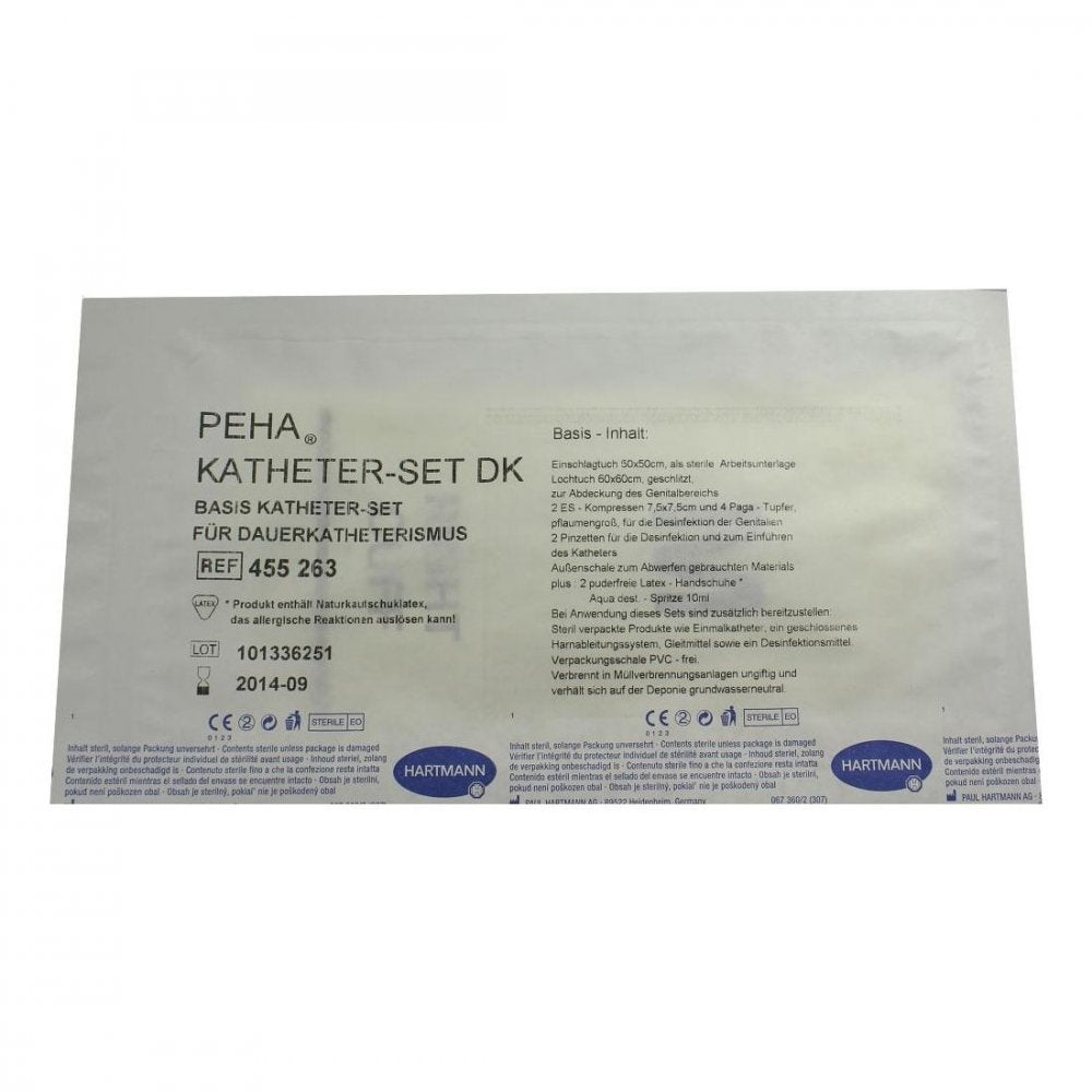 Das Produktfoto zeigt Peha Katheter Set Dk (1 stk) PZN 03692079