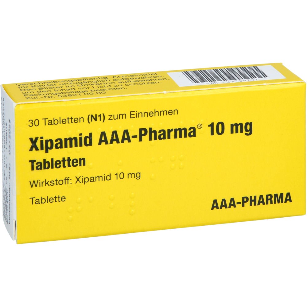 Xipamid 10 Mg Aaa-Pharma Tabletten (30 stk)