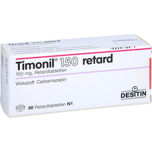 Das Produktfoto zeigt Timonil 150 Retard Tabl. (50 stk) PZN 03724253