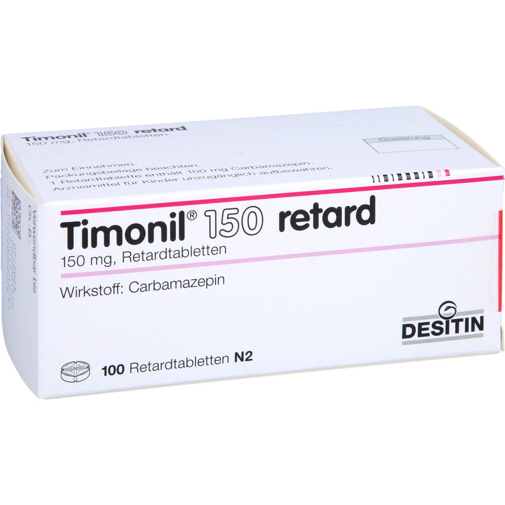 Das Produktfoto zeigt Timonil 150 Retard Tabl. (100 stk) PZN 03724276