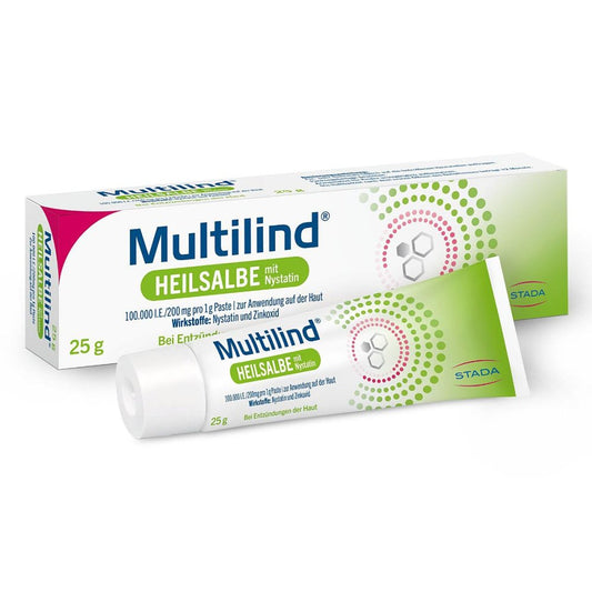 Multilind Heilsalbe M.Nystatin U.Zinkoxid (25 g)