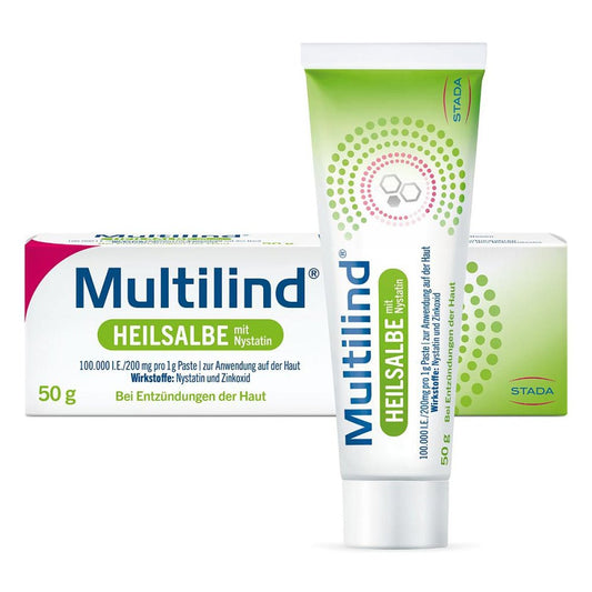 Multilind Heilsalbe M.Nystatin U.Zinkoxid (50 g)